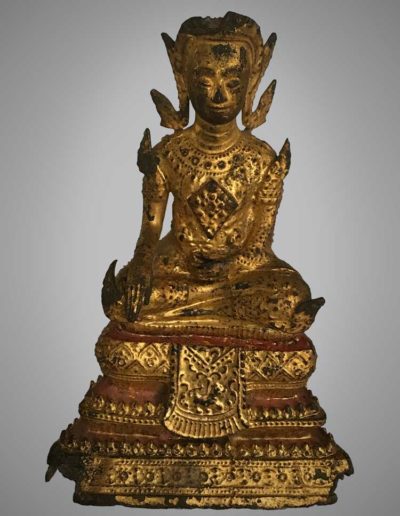 Buddha assis, Certificat N° 1767, 3 octobre 1966
